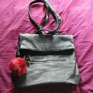 Mossimo Convertible Leather Bag